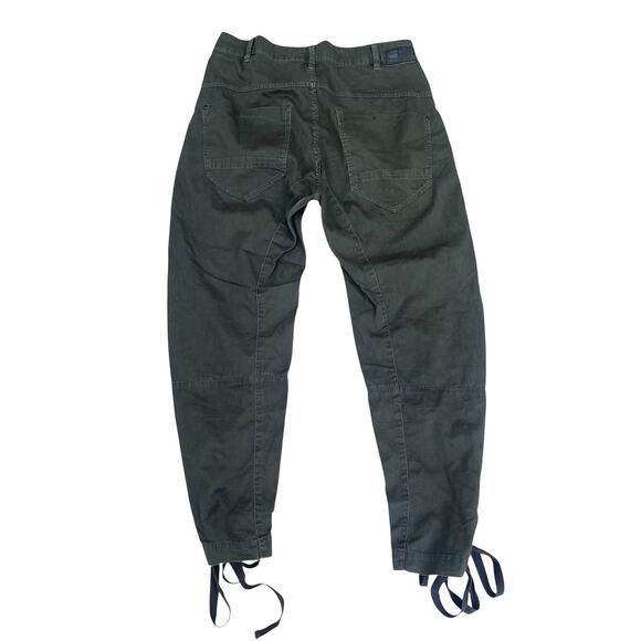 G-Star Raw Army Radar Green Cotton Pants Loose Tapered 25 - Picture 4 of 7